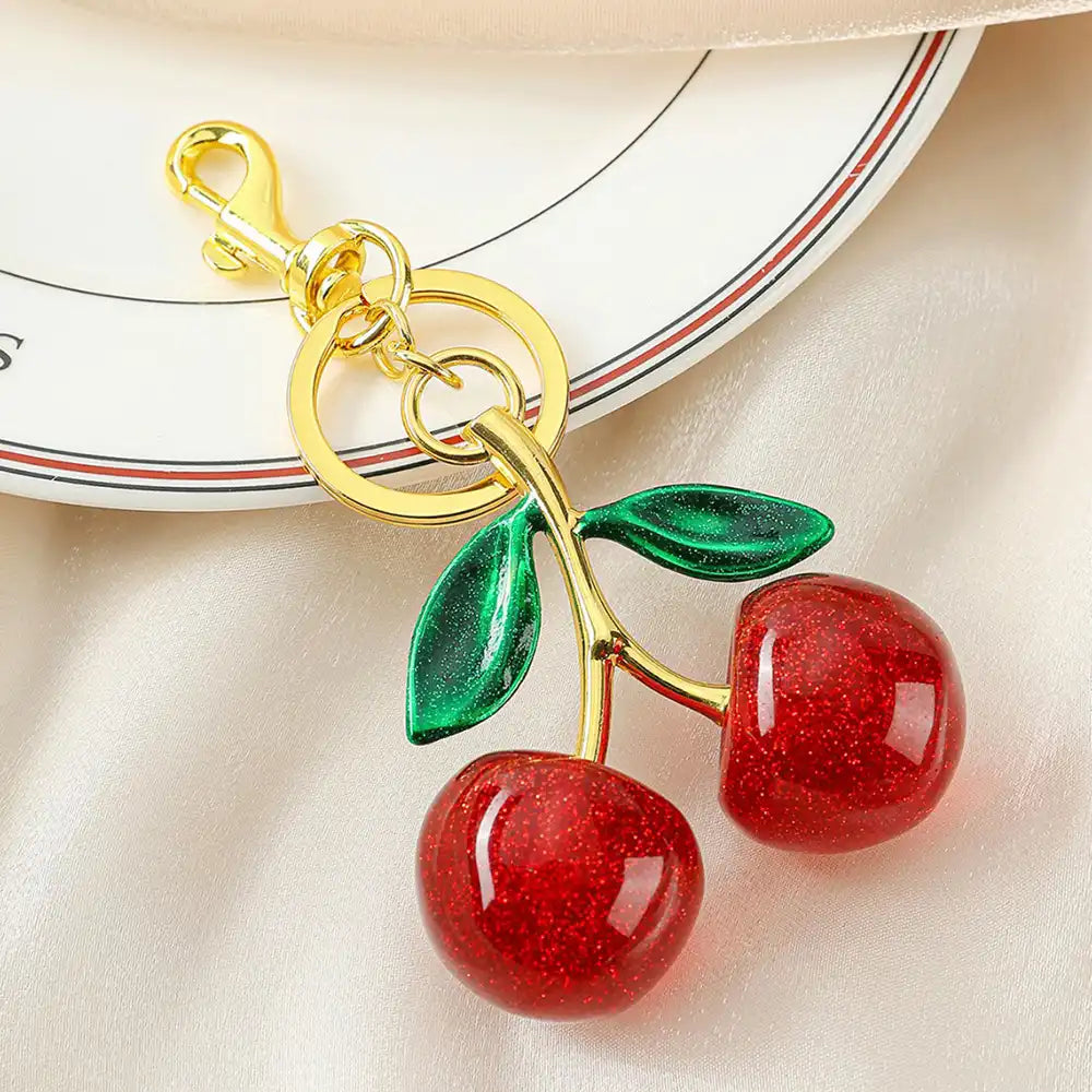 Cherry Bag Charm