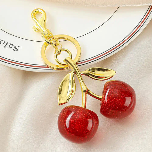 Cherry Bag Charm