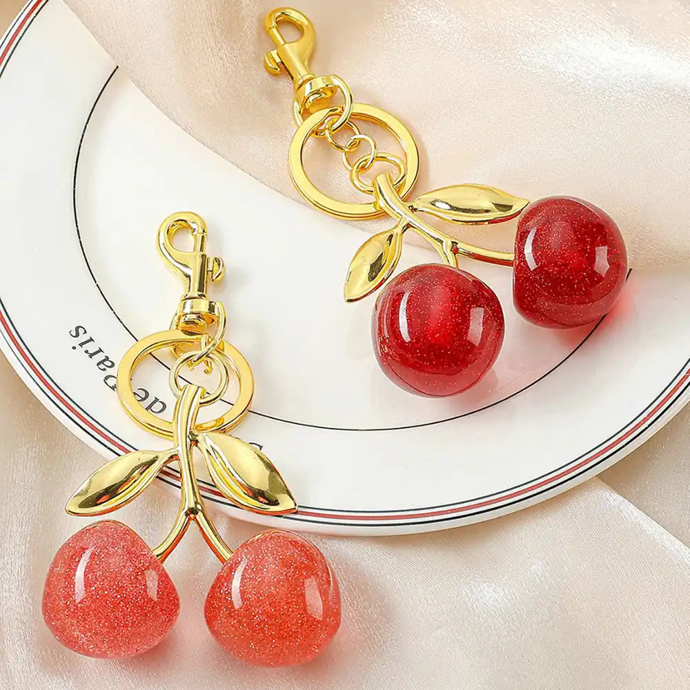 Cherry Bag Charm
