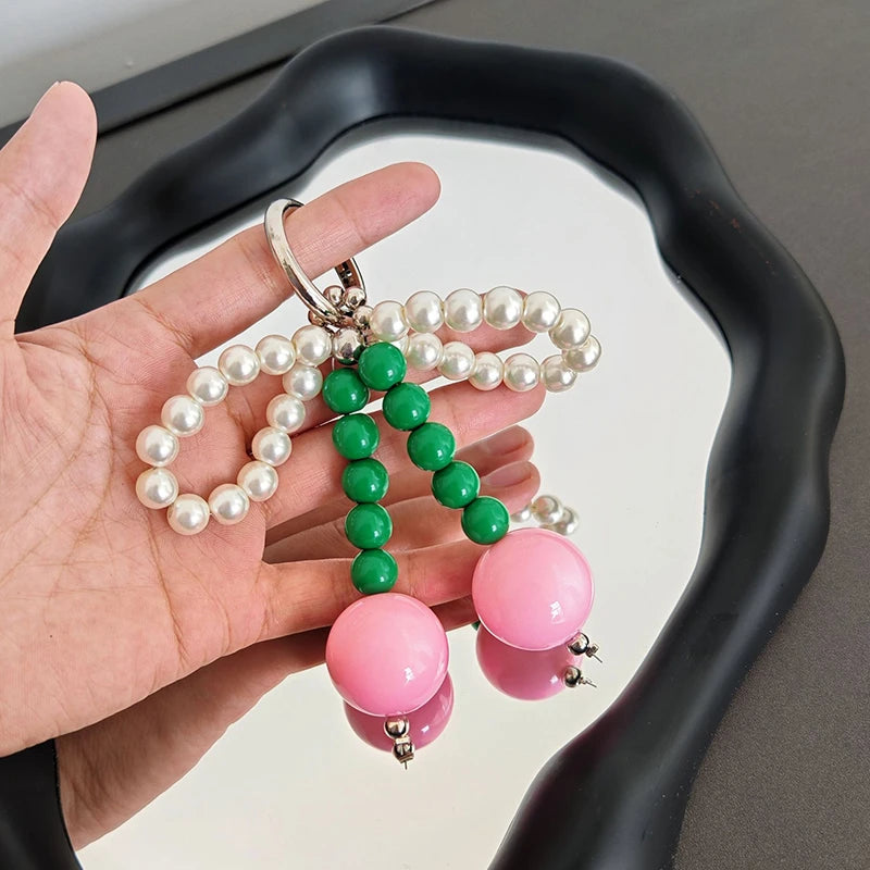 Cherry Candy Bag Charm