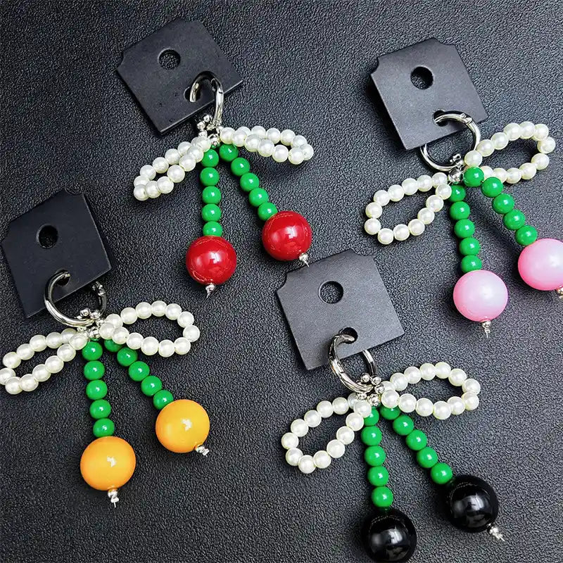 Cherry Candy Bag Charm