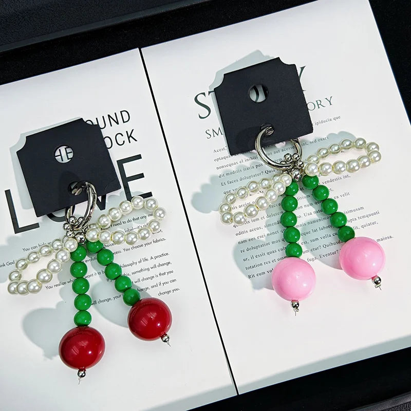 Cherry Candy Bag Charm