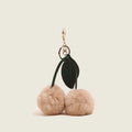 Cherry Pom Pom Bag Charm