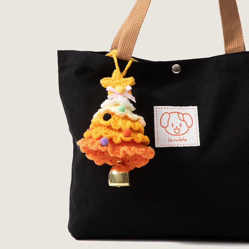 Christmas Tree Bell Bag Charm