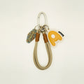 Color-Block Letter Bag Charm