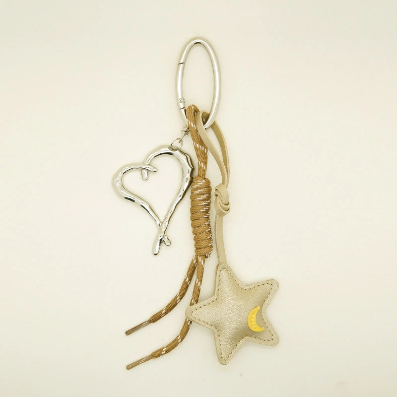 Color-Block Star Bag Charm