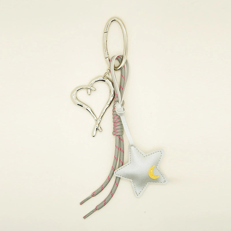 Color-Block Star Bag Charm
