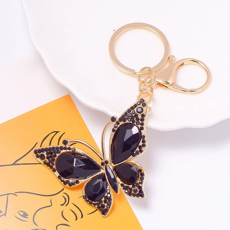 Colorful Butterfly Bag Charm