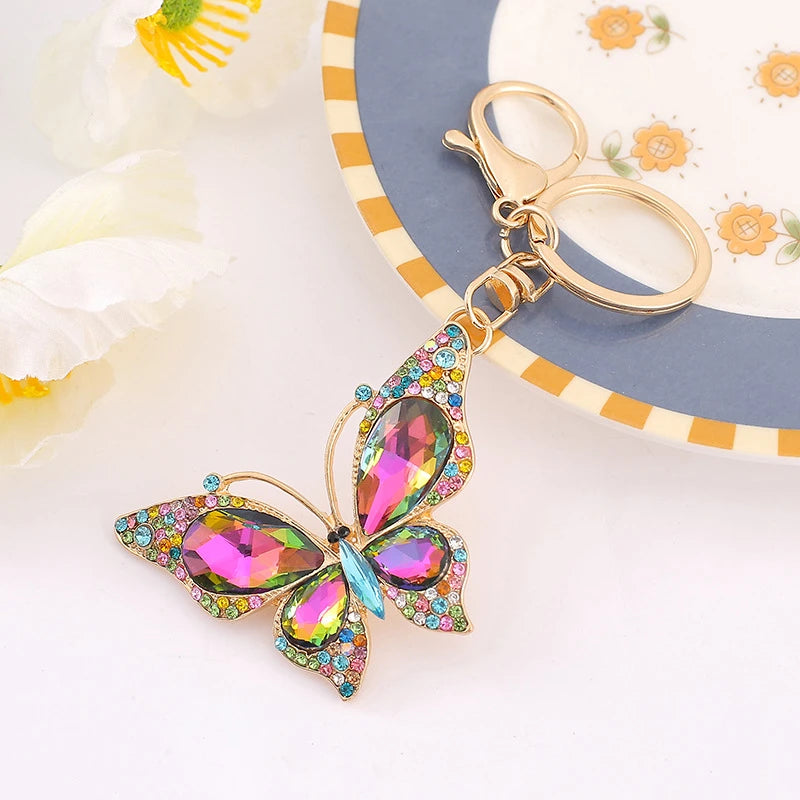 Colorful Butterfly Bag Charm