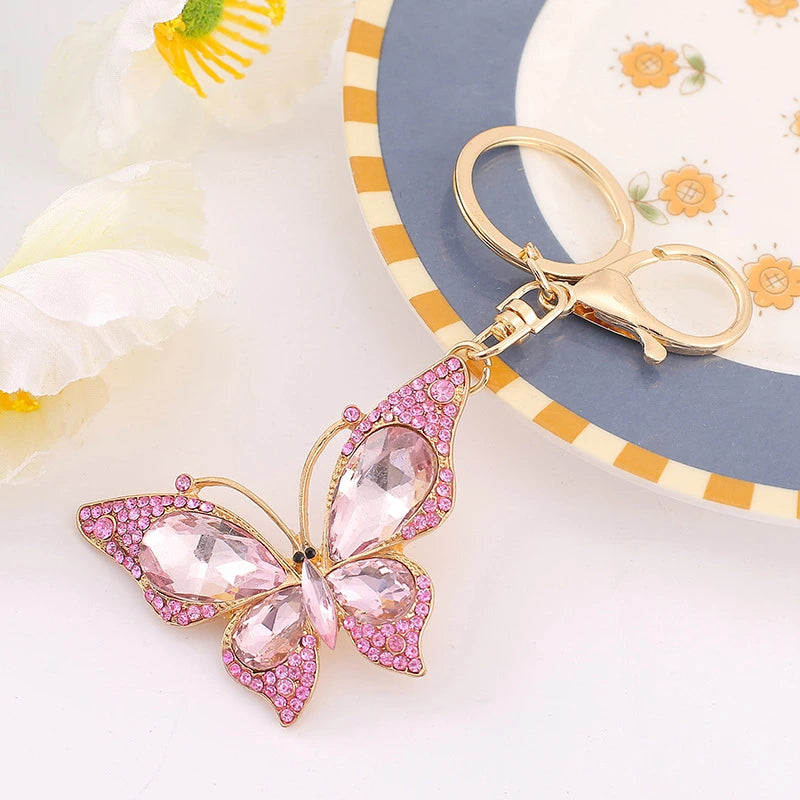Colorful Butterfly Bag Charm
