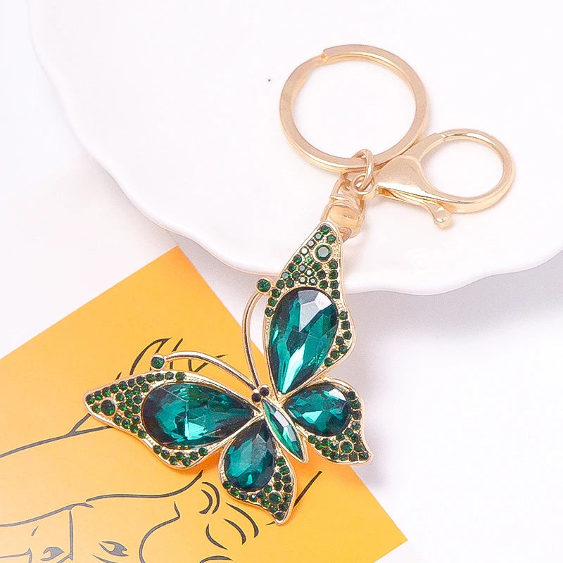 Colorful Butterfly Bag Charm