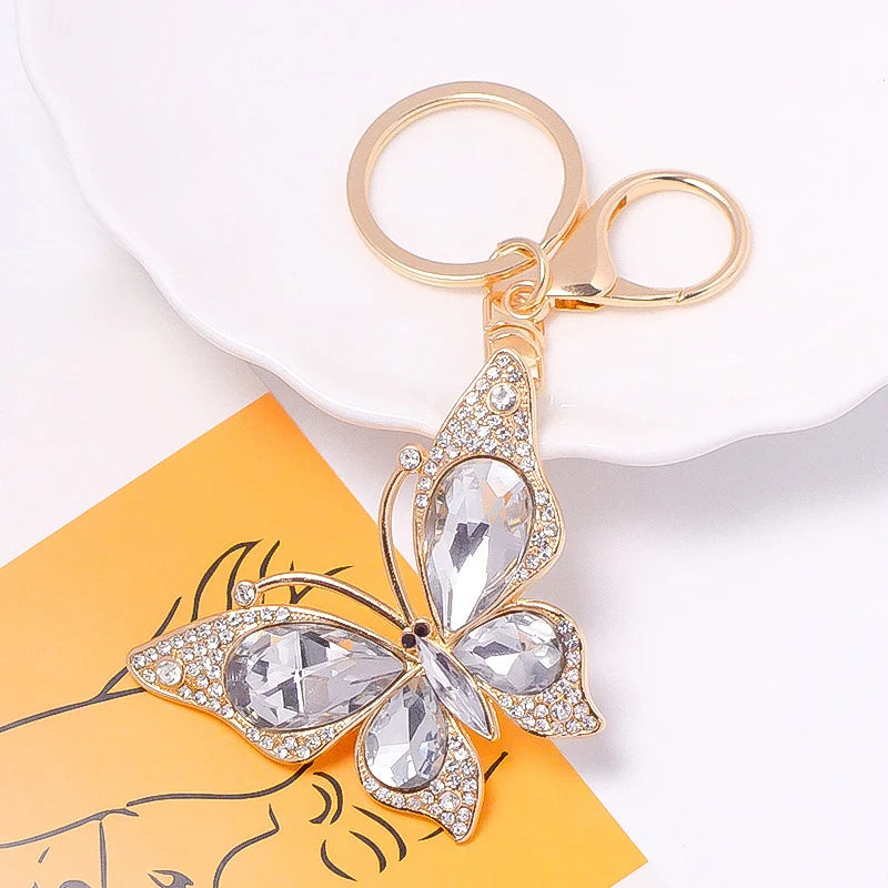 Colorful Butterfly Bag Charm