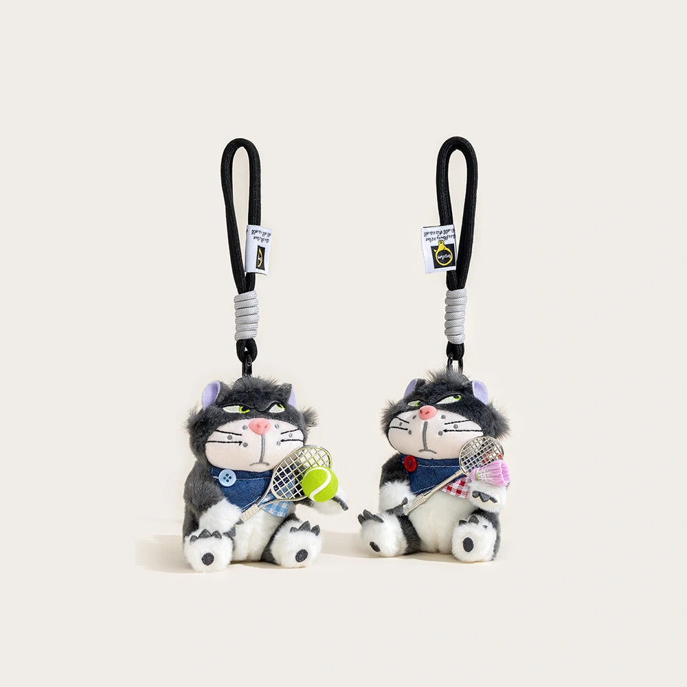 Cool Lucifer Cat Bag Charm