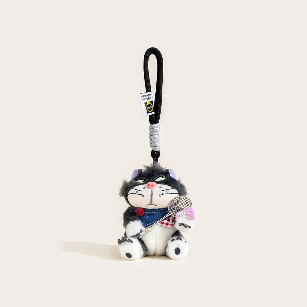 Cool Lucifer Cat Bag Charm