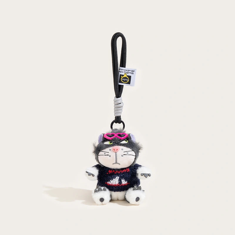 Cool Lucifer Cat Bag Charm
