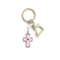 Creative Heart Cross Bag Charm