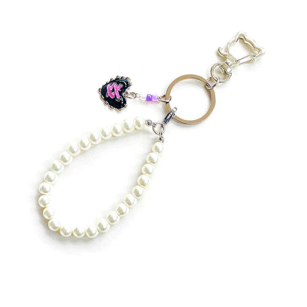 Creative Heart Cross Bag Charm