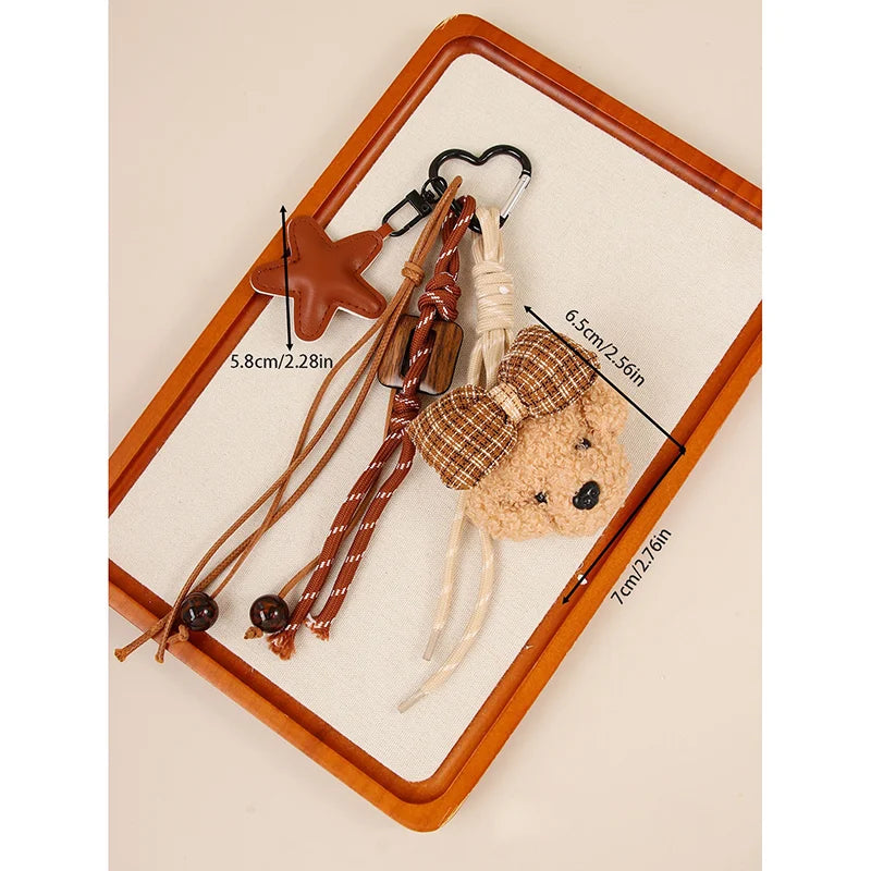 Creative Heart Dog & Bunny Bag Charm