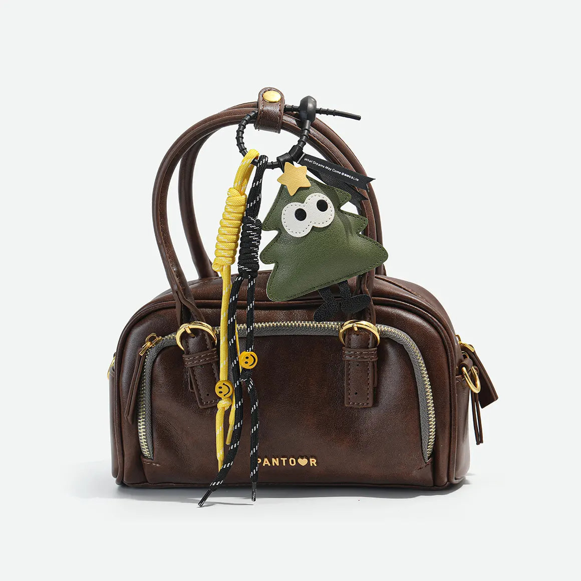 Creative Leather Bag Charm