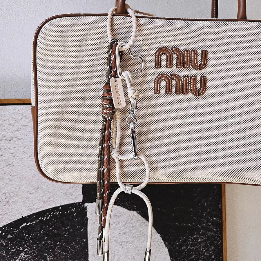 Creative Woven Bag Charm