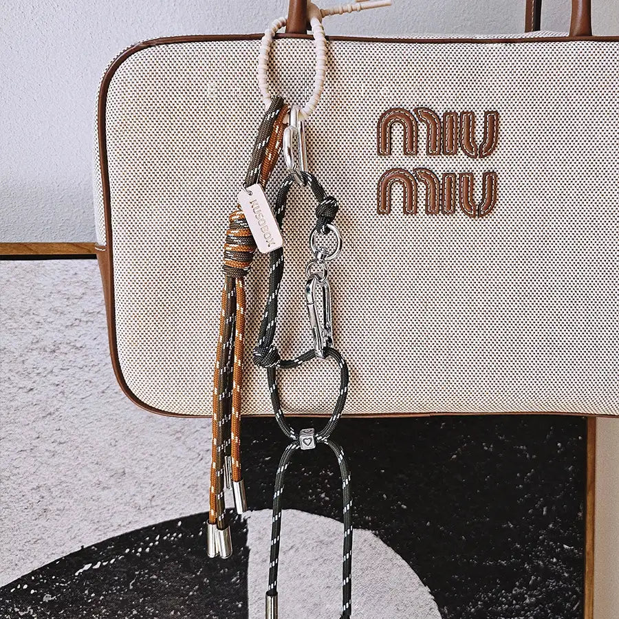Creative Woven Bag Charm