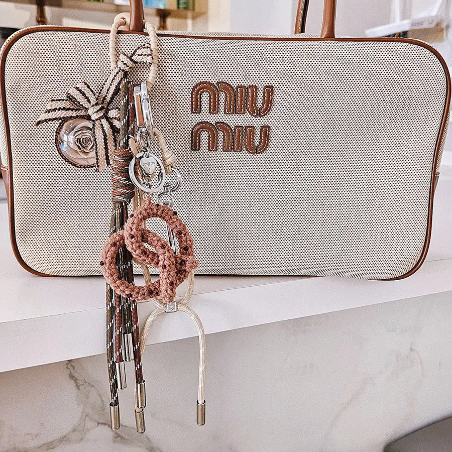 Creative Woven Bag Charm