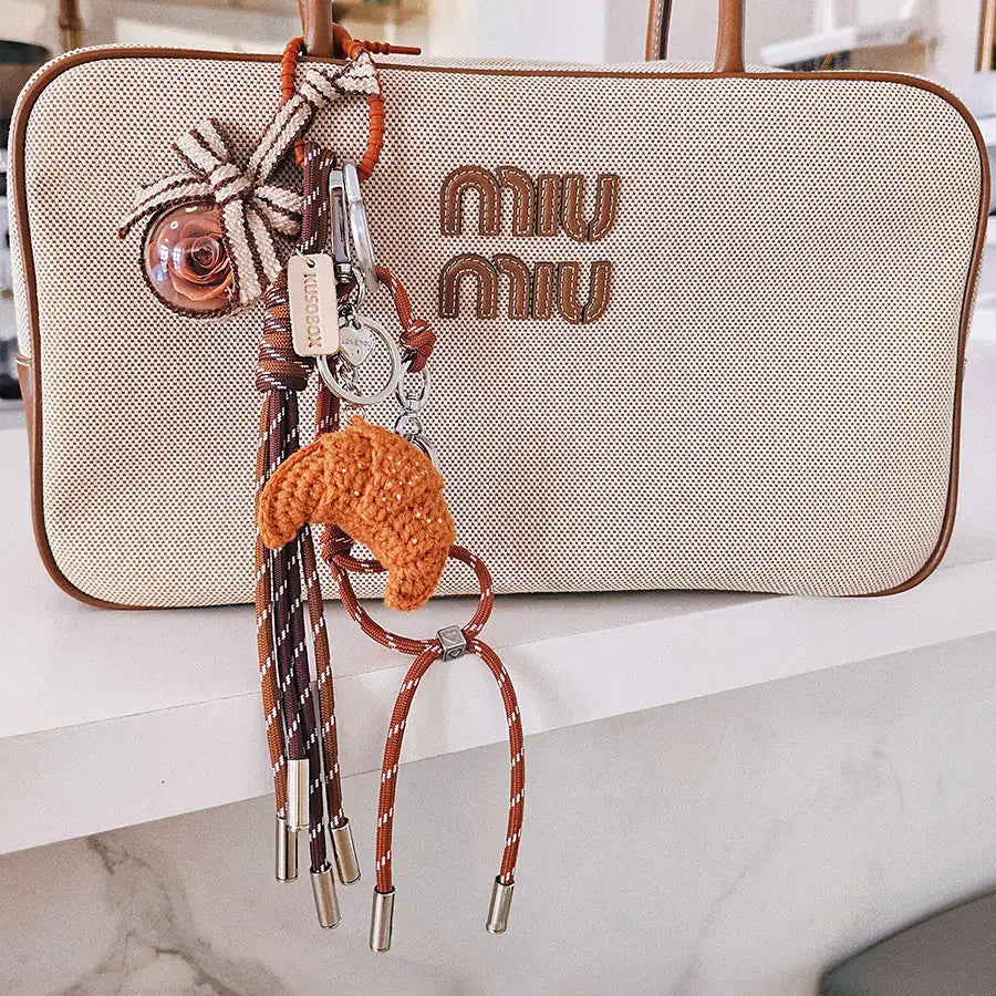 Creative Woven Bag Charm