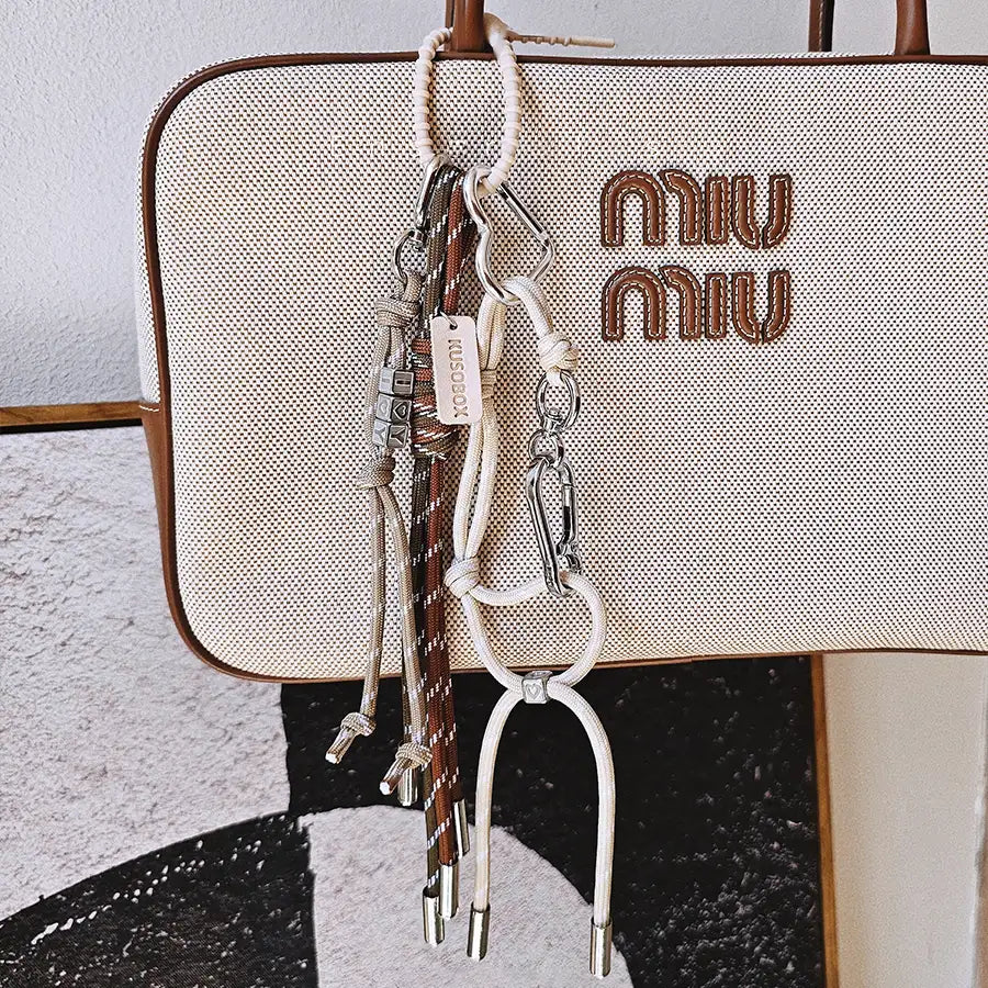 Creative Woven Bag Charm
