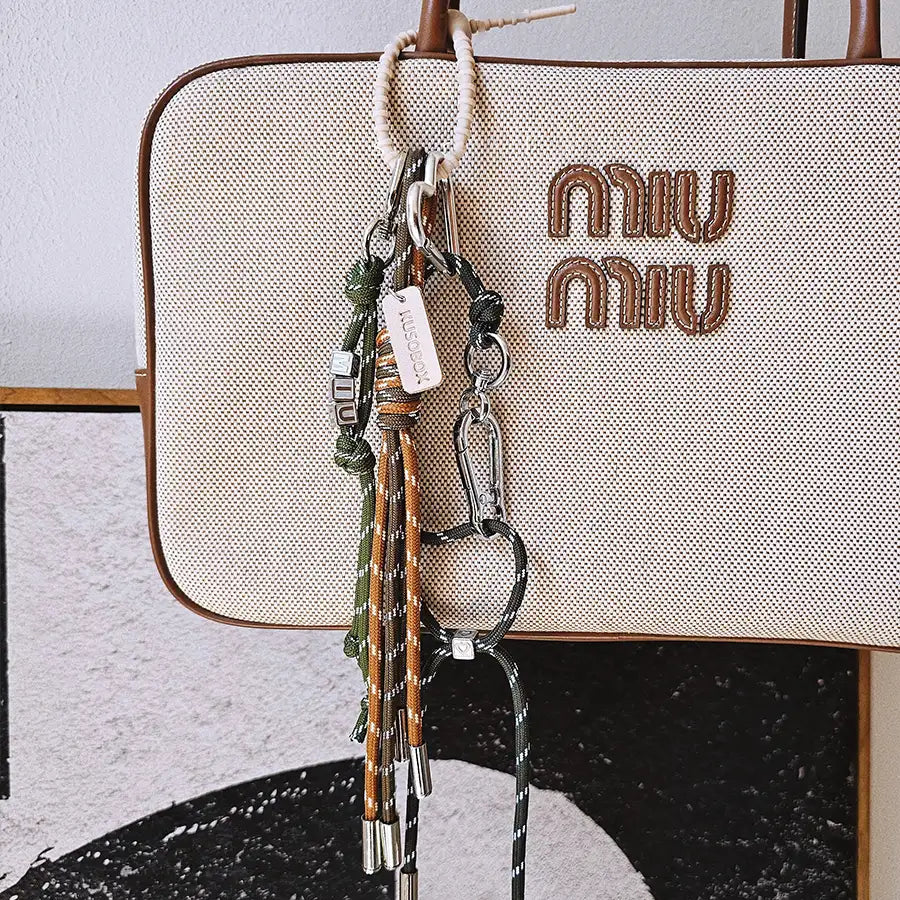 Creative Woven Bag Charm