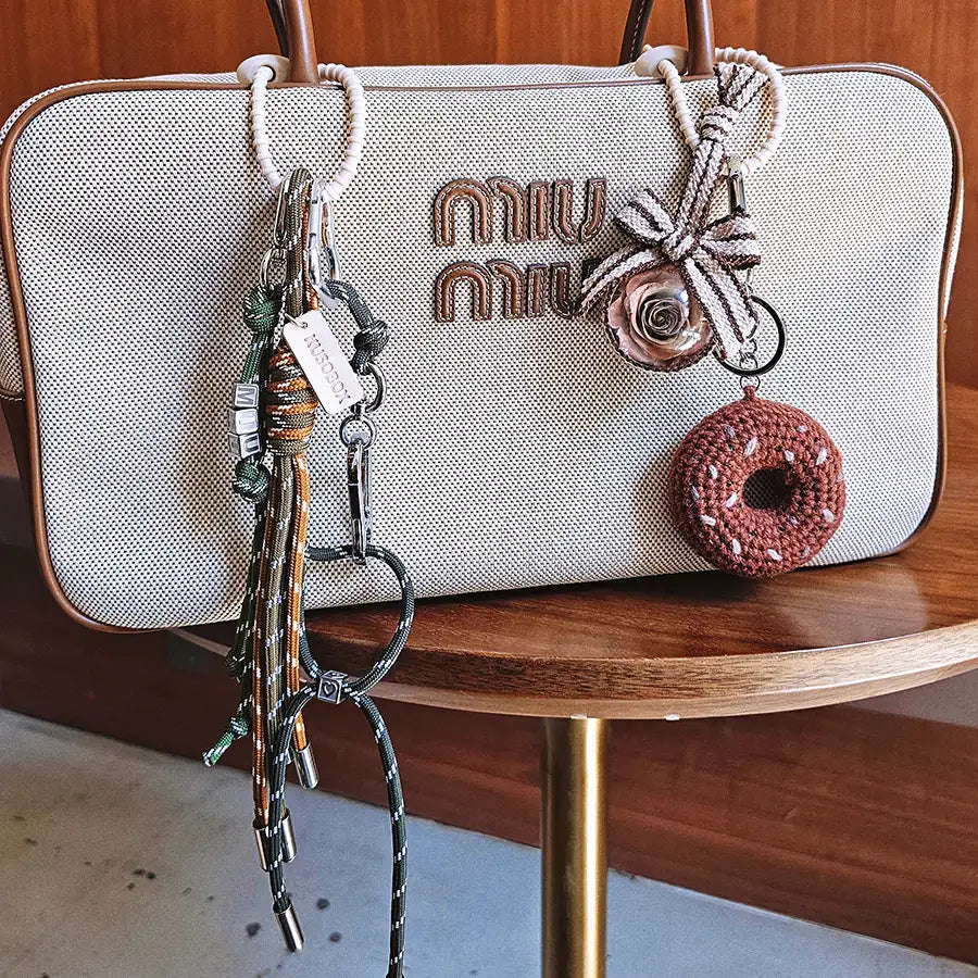 Creative Woven Bag Charm
