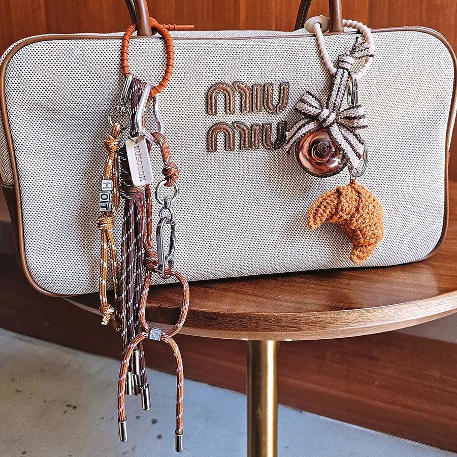 Creative Woven Bag Charm