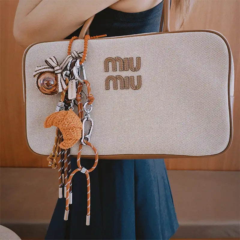 Creative Woven Bag Charm