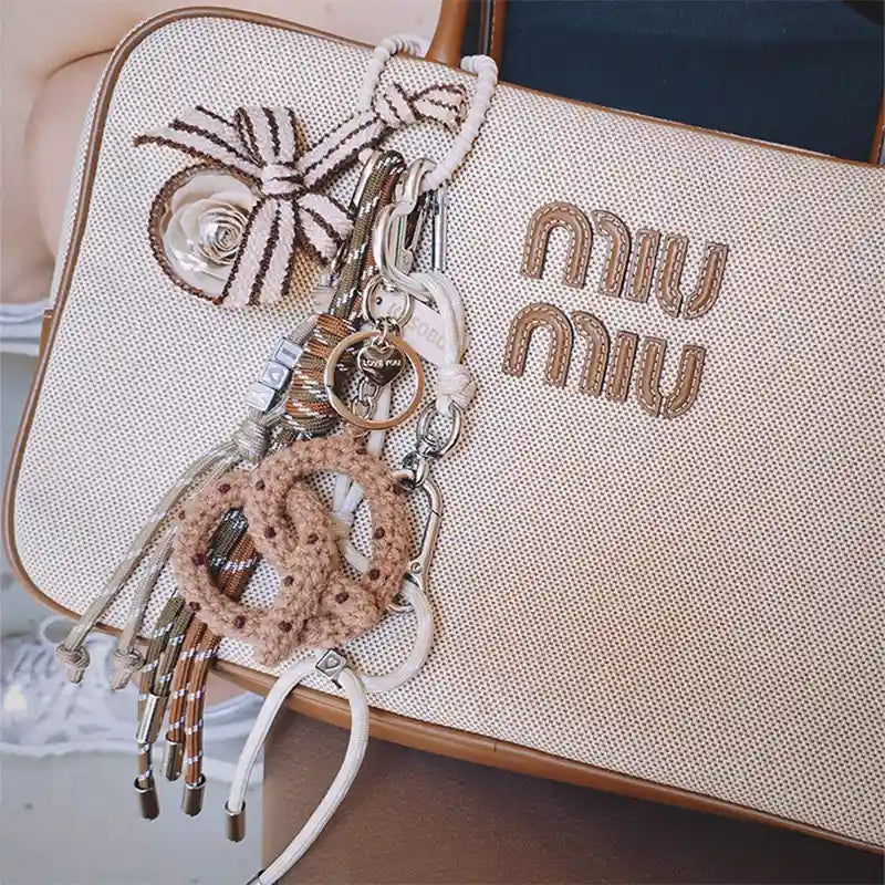 Creative Woven Bag Charm