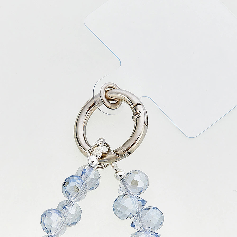 Crystal Phone Chain Bag Charm