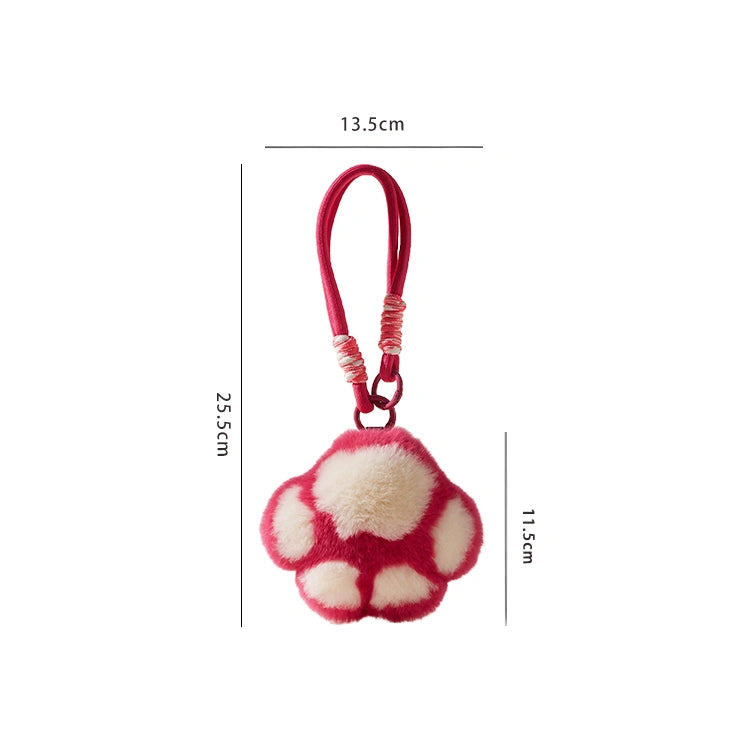Cute Bear Paw Bag Charm