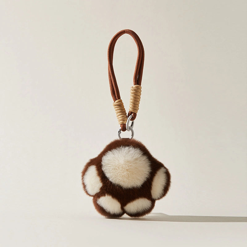 Cute Bear Paw Bag Charm