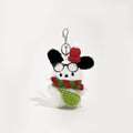 Cute Christmas Puppy Bag Charm