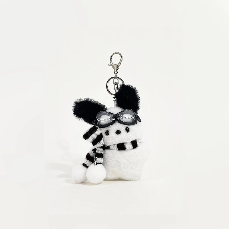 Cute Christmas Puppy Bag Charm