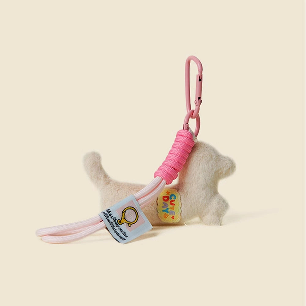 Cute Dachshund Plush Bag Charm