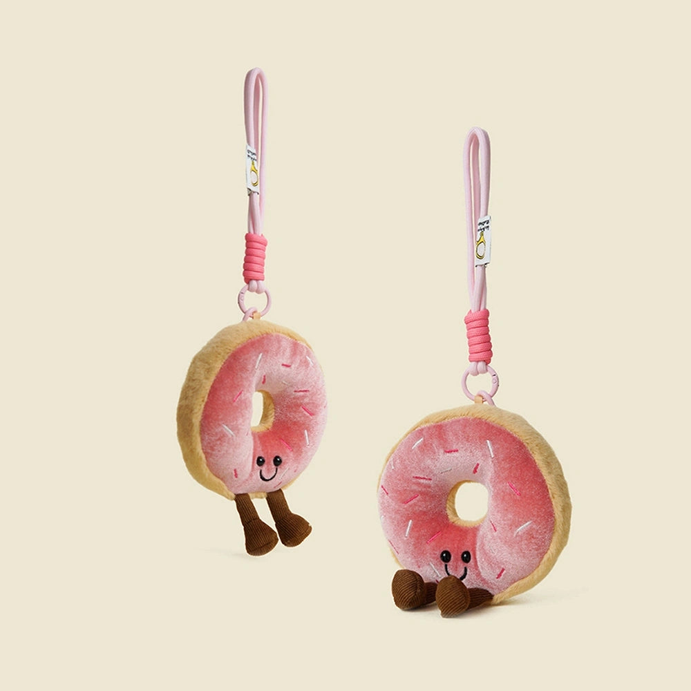 Cute Donut Plush Bag Charm