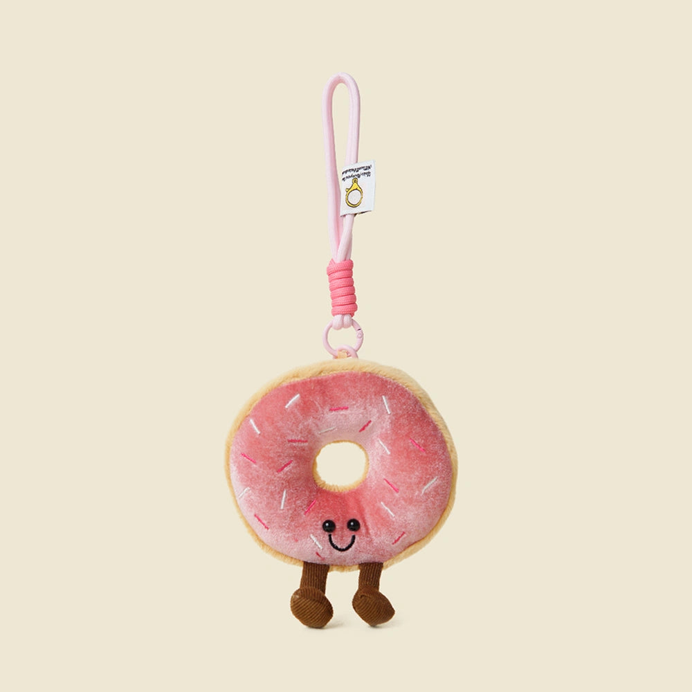 Cute Donut Plush Bag Charm