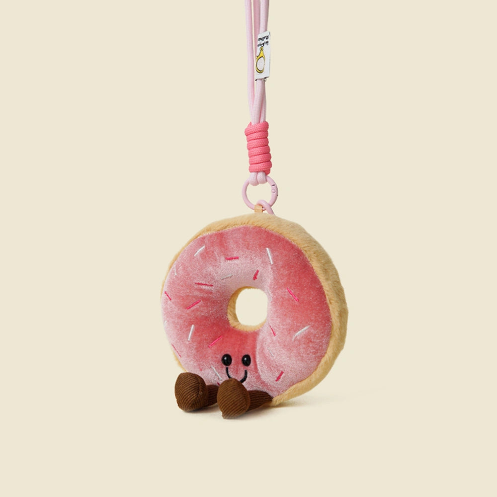 Cute Donut Plush Bag Charm