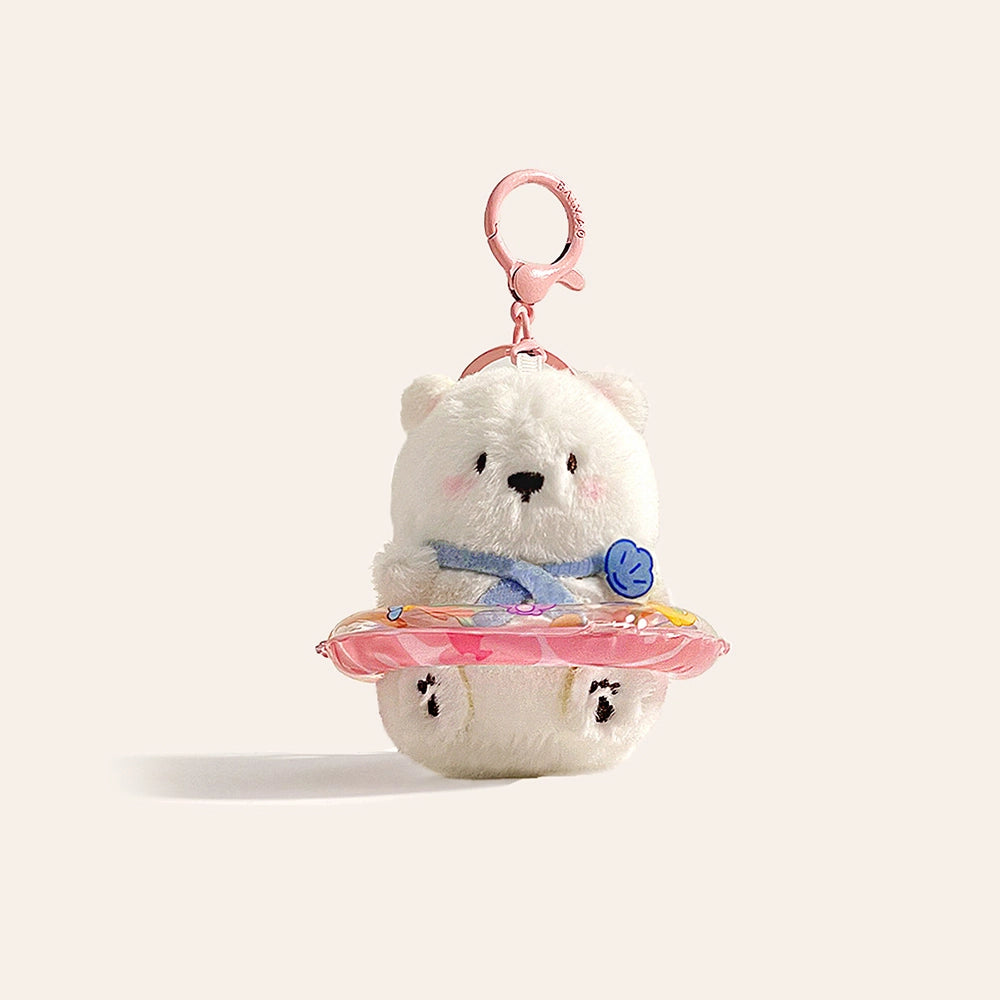 Cute Float Ring Doll Bag Charm