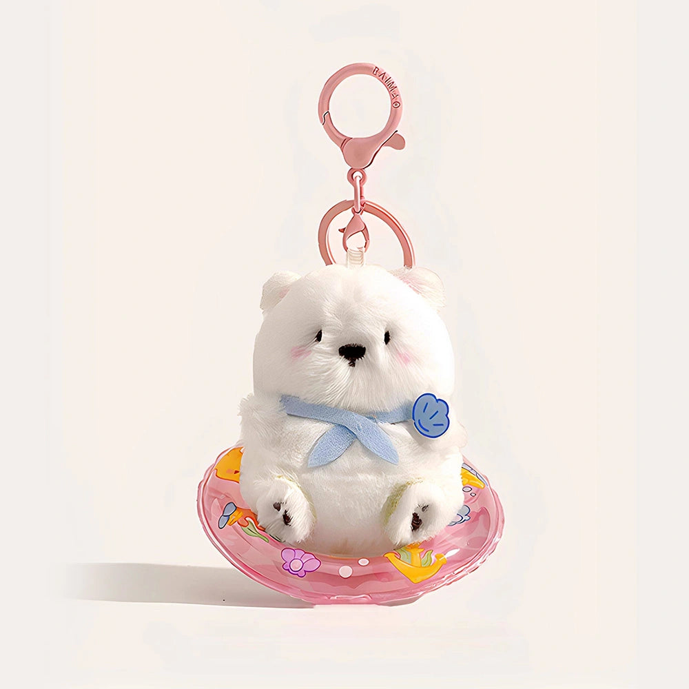 Cute Float Ring Doll Bag Charm