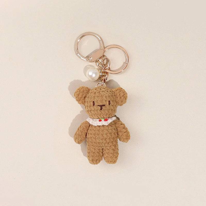 Cute Knitted Bear Bag Charm