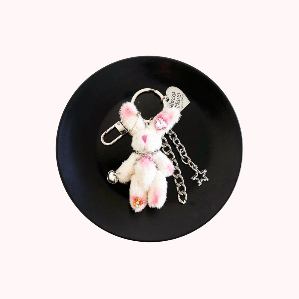 Cute Little Bunny Bag Charm