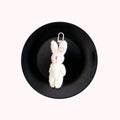 Cute Little Bunny Bag Charm