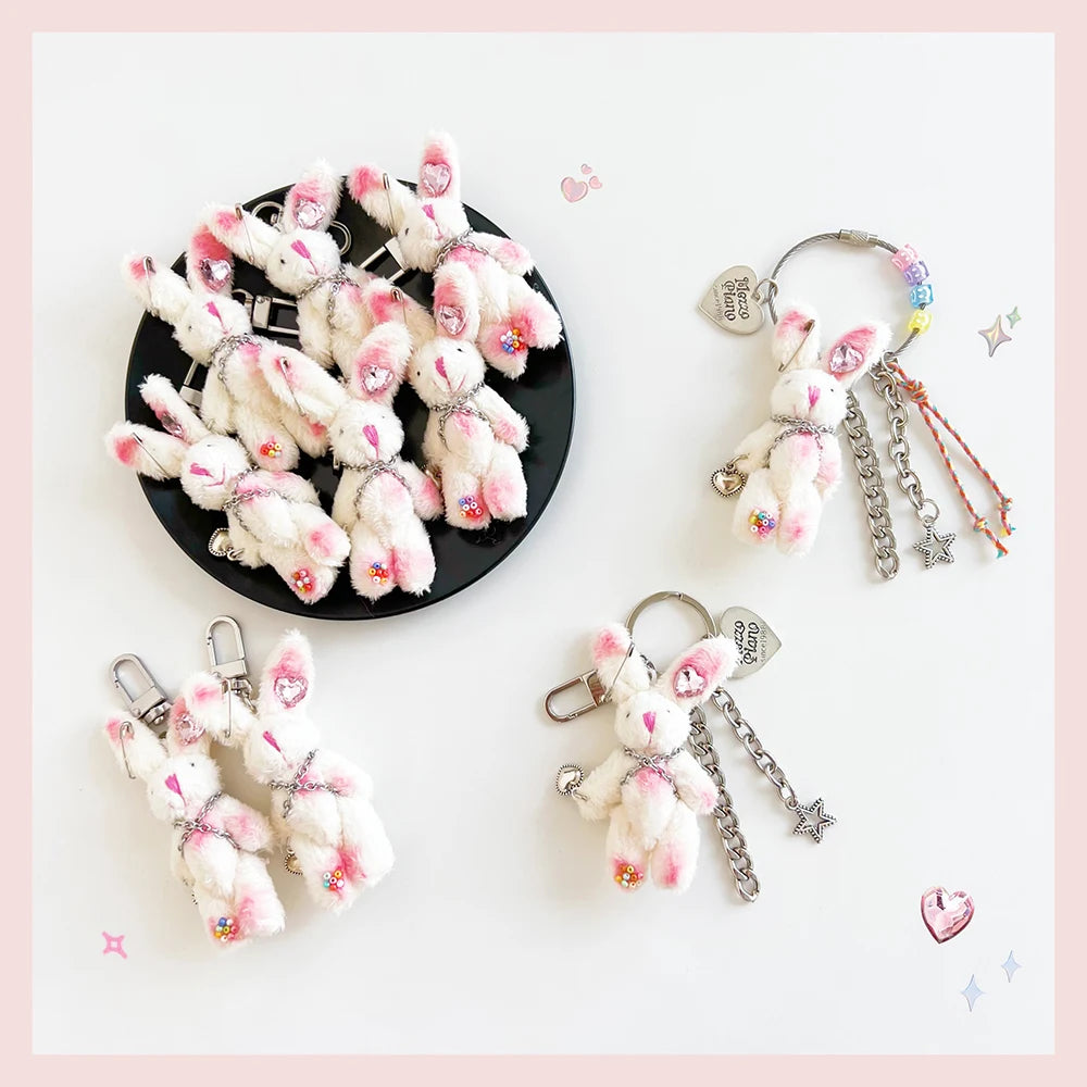 Cute Little Bunny Bag Charm