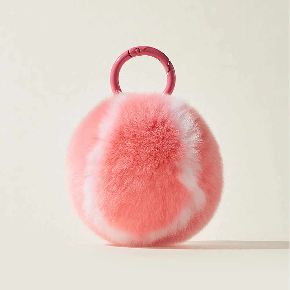 Cute Plush Ball Bag Charm