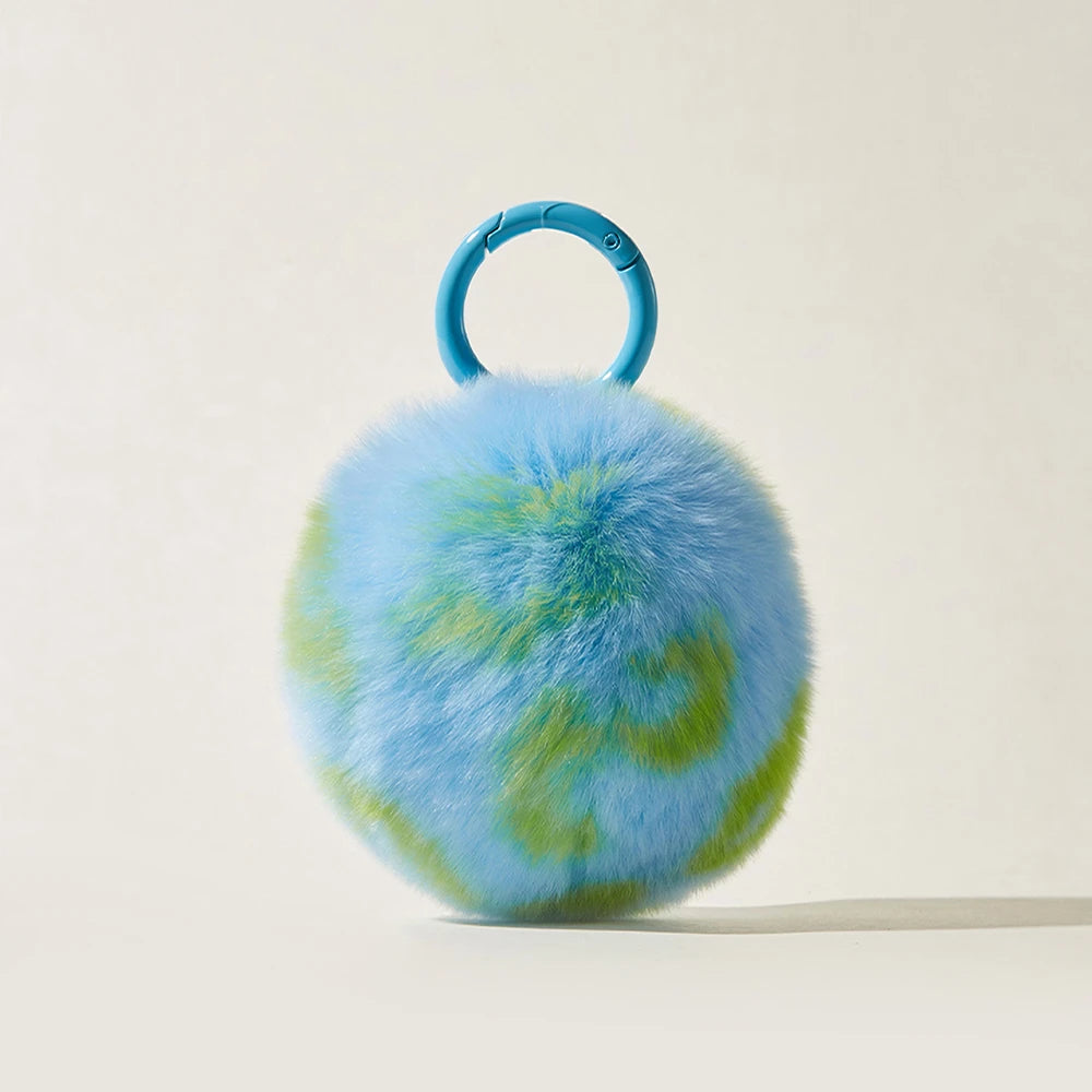 Cute Plush Ball Bag Charm